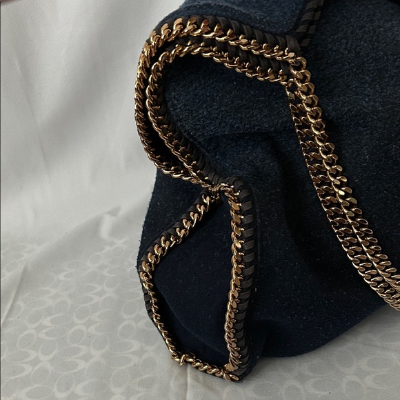 Stella McCartney Authenticated Large Falabella Ombre Blue Wool Tote Bag Purse 🌺🌺 - Picture 7 of 13